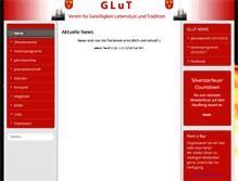 Tablet Screenshot of glut.ch